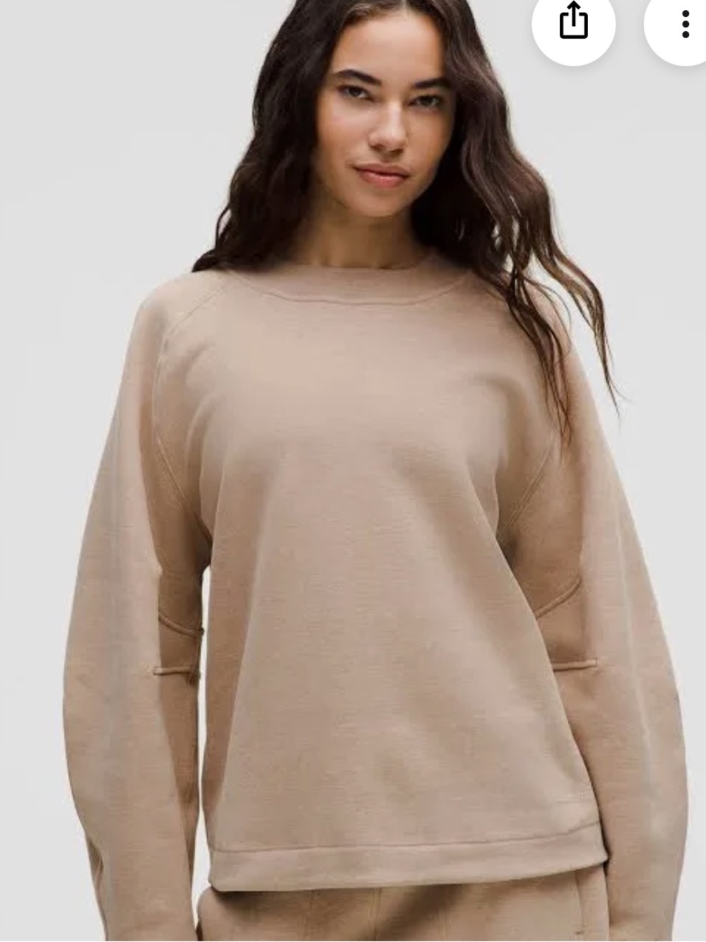 Lululemon Casual Loungeful Relaxed Fit Crewneck Sweatshirt